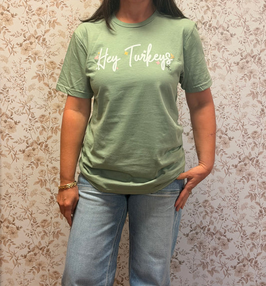 Hey Turkey Tee – Haylie Rae Sleepwear